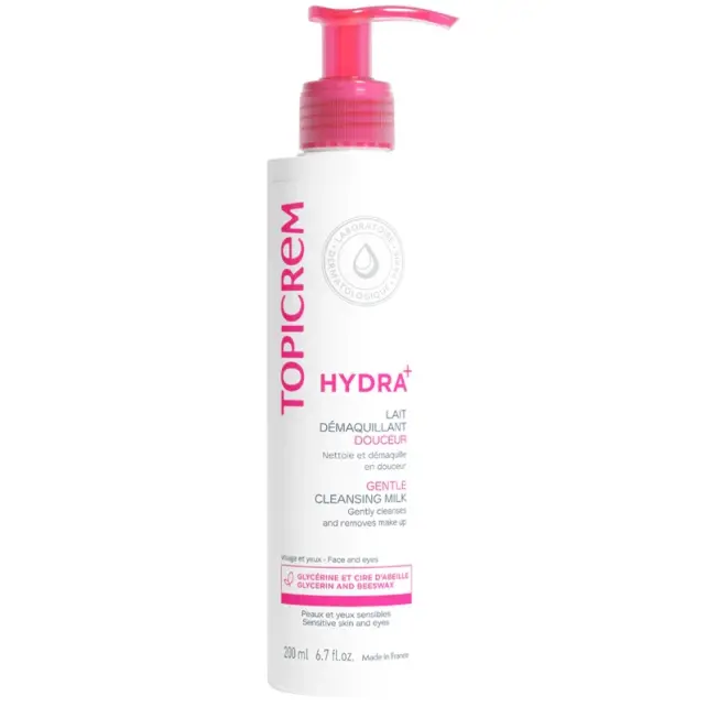 Topicrem Gentle Cleansing Milk Face &Eyes -Makyaj Temizleme Sütü 200ml - 1