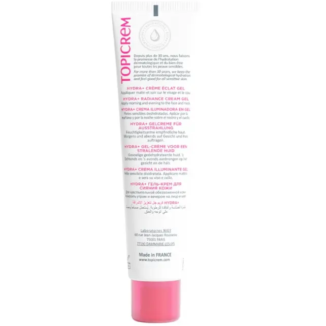 Topicrem Hydra Light Moisturizing Radiance Gel - Nemlendirici Jel Krem 40ml - 2