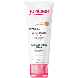 Topicrem Hydra Radiance Tinted Cream - Aydınlatıcı Renkli Bakım Kremi Medium 40ml - Topicrem