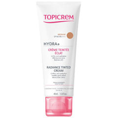Topicrem Hydra Radiance Tinted Cream - Aydınlatıcı Renkli Bakım Kremi Medium 40ml - Topicrem