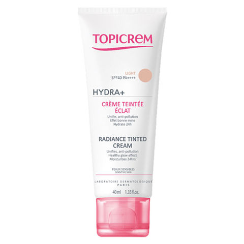 Topicrem Hydra Radiance Tinted Cream - Aydınlatıcı Renkli Bakım Kremi Light 40ml Topicrem Hydra Radiance Tinted Cream - Aydınlatıcı Renkli Bakım Kremi Light 40ml