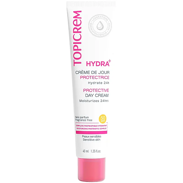 Topicrem Hydra+ SPF 50 Protective Day Cream - Güneş Koruyucu Gündüz Kremi 40ml - 1
