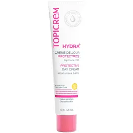 Topicrem Hydra+ SPF 50 Protective Day Cream - Güneş Koruyucu Gündüz Kremi 40ml - Topicrem