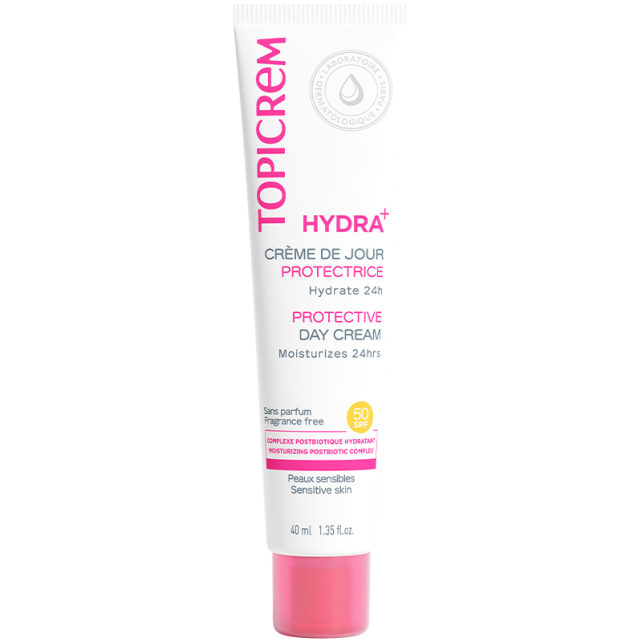 Topicrem Hydra+ SPF50 Protective Day Cream - Güneş Koruyucu Gündüz Kremi 40ml - 1