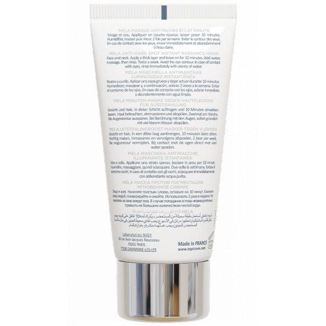 Topicrem Mela Anti Dark Spot Radiance Mask - Leke Karşıtı Bakım Maskesi 50ml - 2