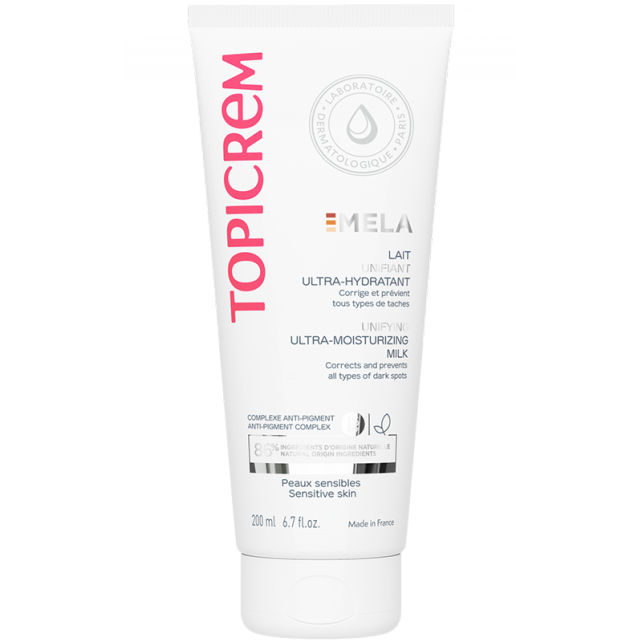Topicrem Mela SPF 15 Ultra Moisturizing - Leke Karşıtı Vücut Sütü 200ml - 1