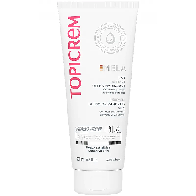 Topicrem Mela SPF 15 Ultra Moisturizing - Leke Karşıtı Vücut Sütü 200ml - 1