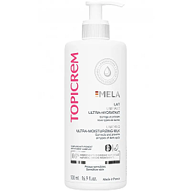 Topicrem Mela SPF 15 Ultra Moisturizing - Leke Karşıtı Vücut Sütü 500ml - Topicrem