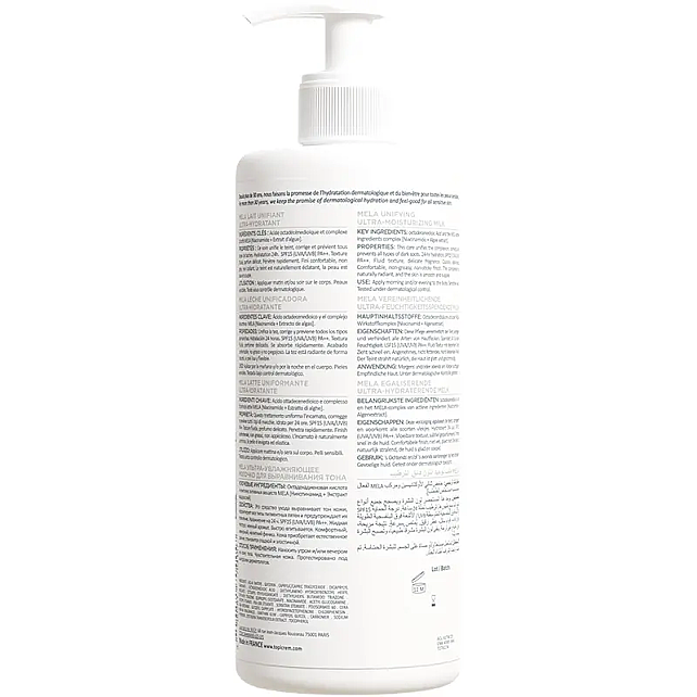 Topicrem Mela SPF 15 Ultra Moisturizing - Leke Karşıtı Vücut Sütü 500ml - 2