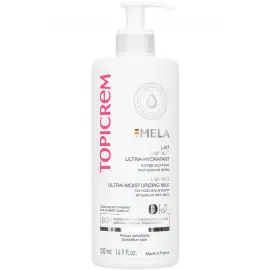 Topicrem Mela SPF 15 Ultra Moisturizing - Leke Karşıtı Vücut Sütü 500ml - Topicrem