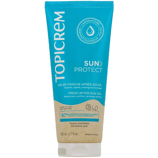 Topicrem Sun Protect Fresh After Sun Gel - Güneş Sonrası Nemlendirici Jel 200ml - 1