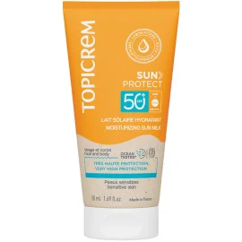 Topicrem Sun Protect Moisturizing Sun Milk SPF 50+ Güneş Koruyucu 50ml - 1
