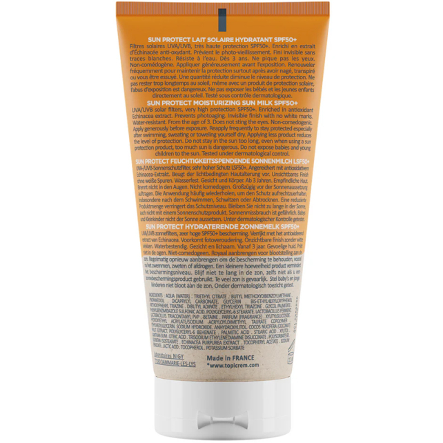 Topicrem Sun Protect Moisturizing Sun Milk SPF 50+ Güneş Koruyucu 50ml - 2