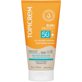 Topicrem Sun Protect Moisturizing Sun Milk SPF 50+ Güneş Koruyucu 50ml - Topicrem