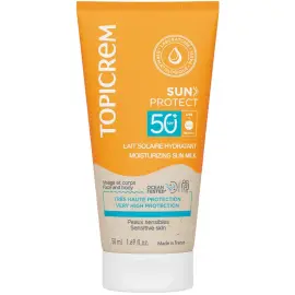 Topicrem Sun Protect Moisturizing Sun Milk SPF 50+ Güneş Koruyucu 50ml - 1