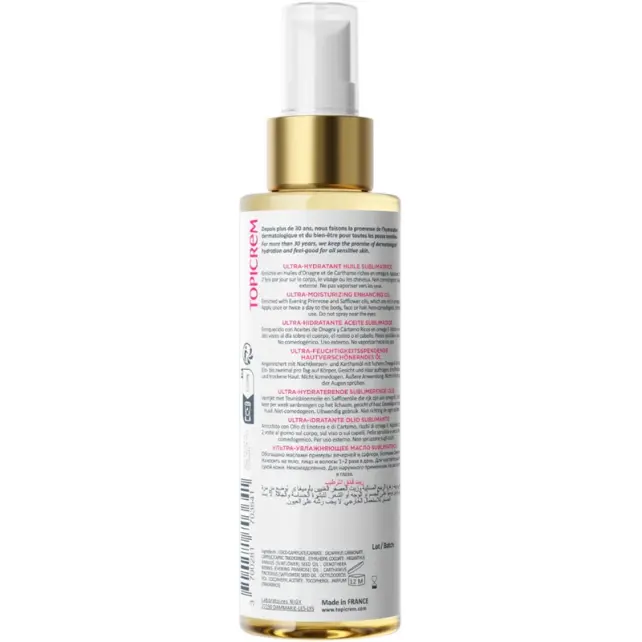 Topicrem Ultra Hydrante Huile Moisturizing Oil - Nemlendirici Yağ 125ml - 2