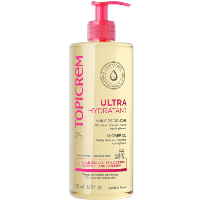 Topicrem Ultra Hydratant Shower Oil - Nemlendirici Duş Yağı 500ml - 1