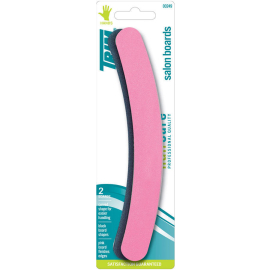 Trim Salon Boards - 2'li Kağıt Törpü Pembe/Siyah - Trim