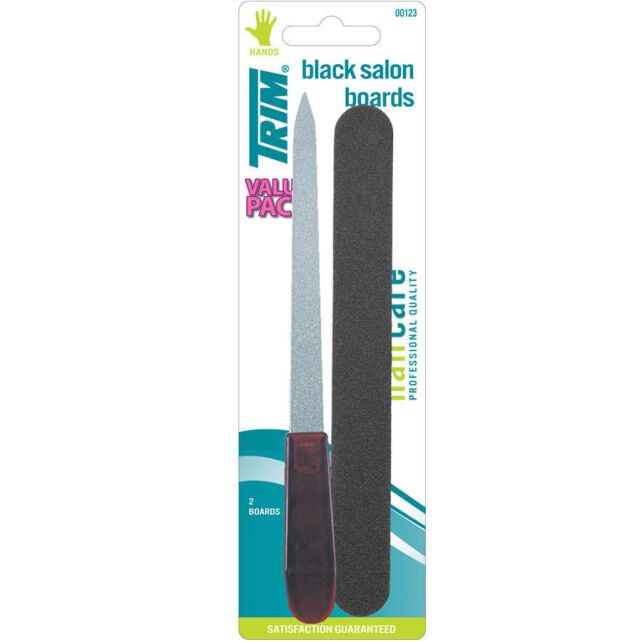 Trim Salon Boards - 2'li Kağıt Törpü Siyah Trim Salon Boards - 2'li Kağıt Törpü Siyah