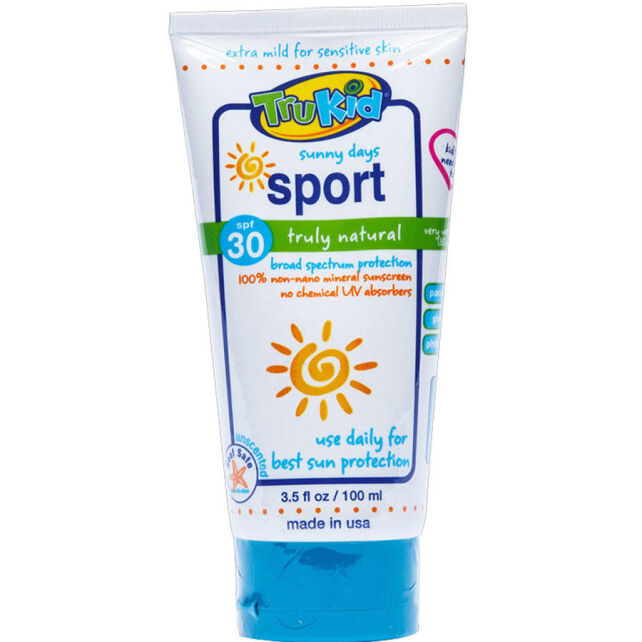 Trukid Sport SPF 30 Water Resistant - Çocuklar için Güneş Kremi 100ml Trukid Sport SPF 30 Water Resistant - Çocuklar için Güneş Kremi 100ml