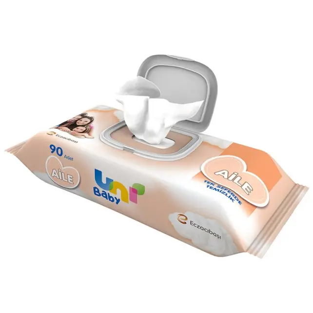 Uni Baby Aile Islak Mendil 90 Adet - 2