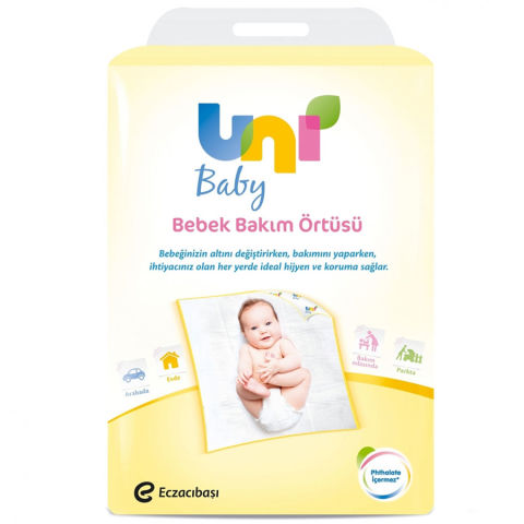 Uni Baby Bebek Bakım Örtüsü Uni Baby Bebek Bakım Örtüsü