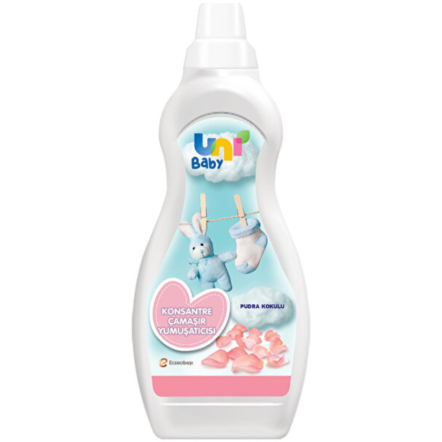 Uni Baby Konsantre Çamaşır Yumuşatıcı - Pudra Kokulu 1200ml - 1