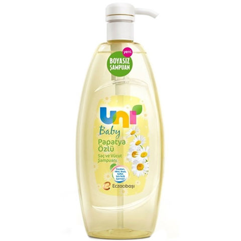 Uni Baby Papatya Özlü Saç ve Vücut Şampuanı 700ml Uni Baby Papatya Özlü Saç ve Vücut Şampuanı 700ml
