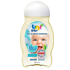 Uni Baby Saç ve Vücut Şampuanı 200ml - Uni Baby