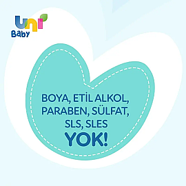 Uni Baby Saç ve Vücut Şampuanı 500ml - 7