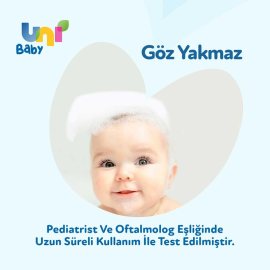 Uni Baby Saç ve Vücut Şampuanı 500ml - 6