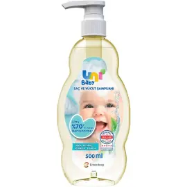 Uni Baby Saç ve Vücut Şampuanı 500ml - 1