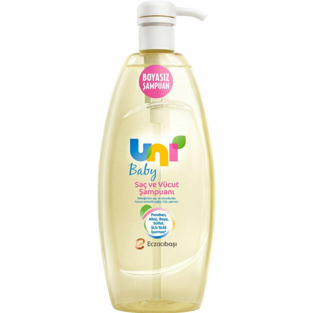 Uni Baby Saç ve Vücut Şampuanı 700ml Uni Baby Saç ve Vücut Şampuanı 700ml