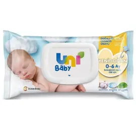 Uni Baby Yenidoğan Islak Mendil 40 Adet - Uni Baby