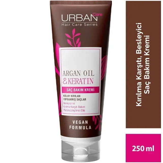 Urban Care Argan Oil & Keratin Conditioner 250ml - 3