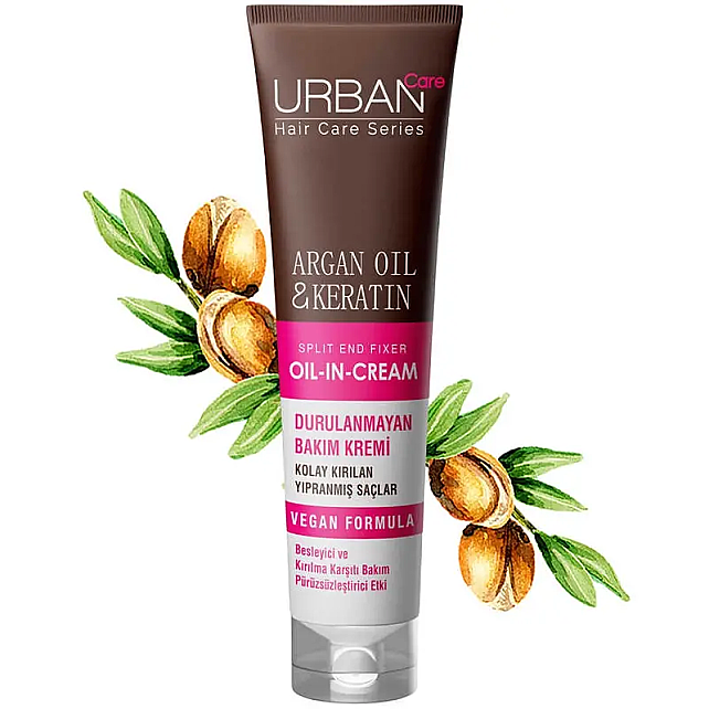 Urban Care Argan Oil & Keratin Durulanmayan Saç Kremi 150ml - 2