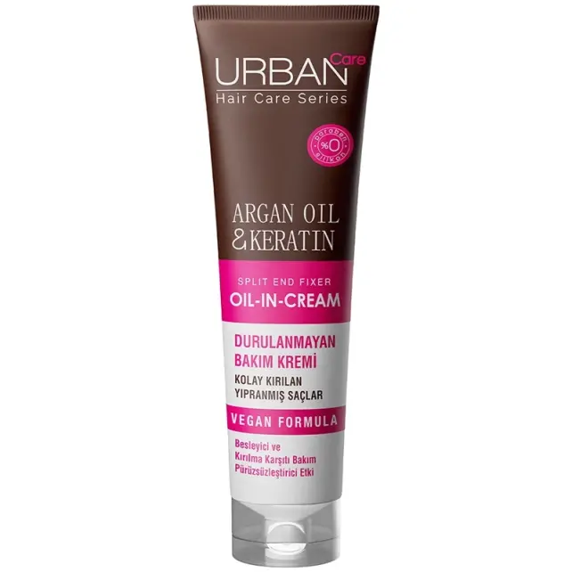Urban Care Argan Oil & Keratin Durulanmayan Saç Kremi 150ml - 1