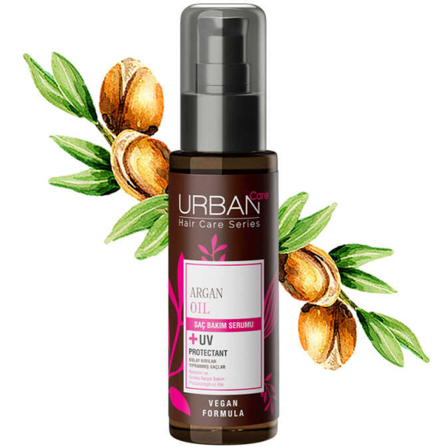 Urban Care Argan Oil & Keratin Hair Repair Serum 75ml - 2