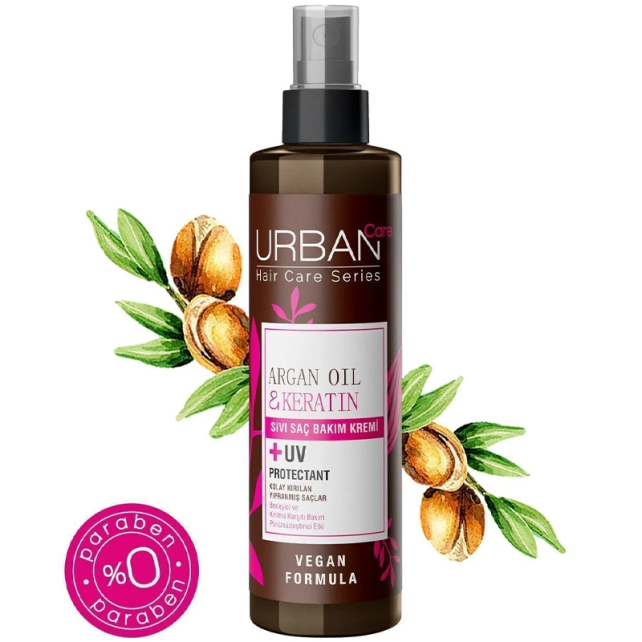 Urban Care Argan Oil & Keratin Leave-In Conditioner 200ml - 2