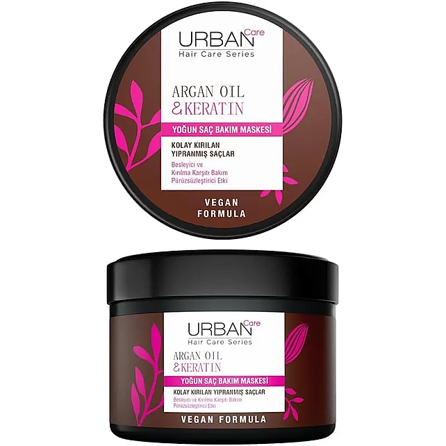 Urban Care Argan Oil & Keratin Mask - Saç Bakım Maskesi 230ml - 1