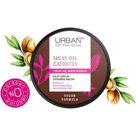 Urban Care Argan Oil & Keratin Mask - Saç Bakım Maskesi 230ml - 2