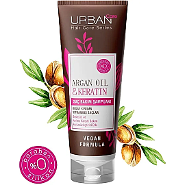Urban Care Argan Oil & Keratin Shampoo 250ml - 2