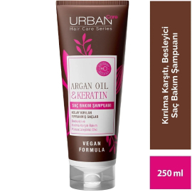 Urban Care Argan Oil & Keratin Shampoo 250ml - 3