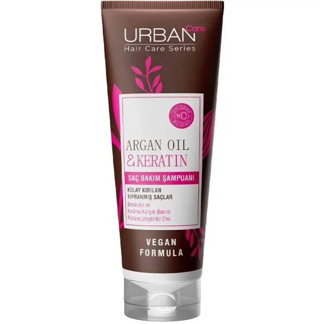 Urban Care Argan Oil & Keratin Shampoo 250ml - 1