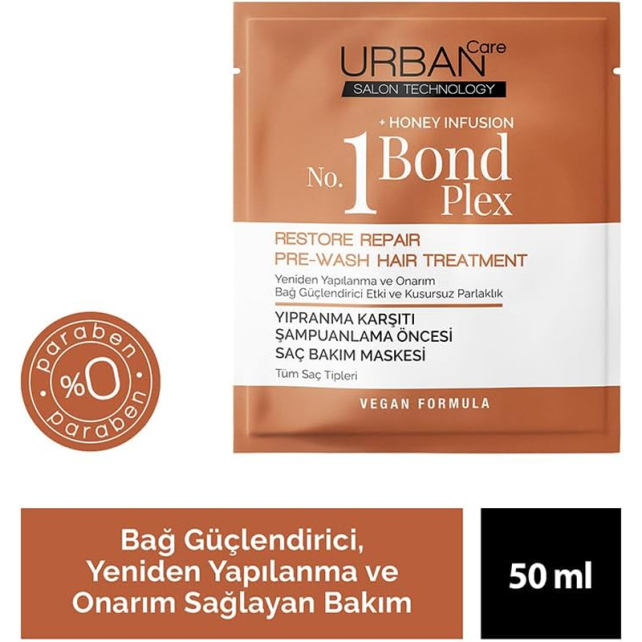 Urban Care Bond Plex Restore Hair Mask No 1 - Saç Bakım Maskesi 50ml - 3