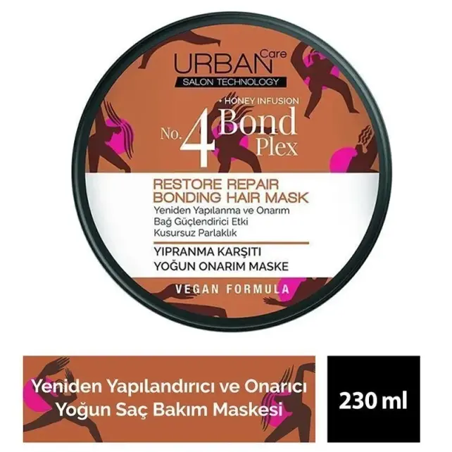 Urban Care Bond Plex Restore Repair Mask No 4 - Saç Bakım Maskesi 230ml - 2