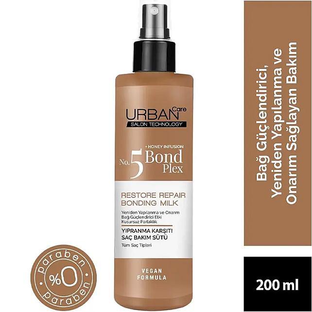 Urban Care Bond Plex Restore Repair Milk No.5 - Saç Bakım Sütü 200ml - 3