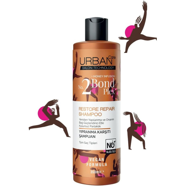 Urban Care Bond Plex Restore Repair Shampoo No 2 - Saç Bakım Şampuanı 350ml - 2