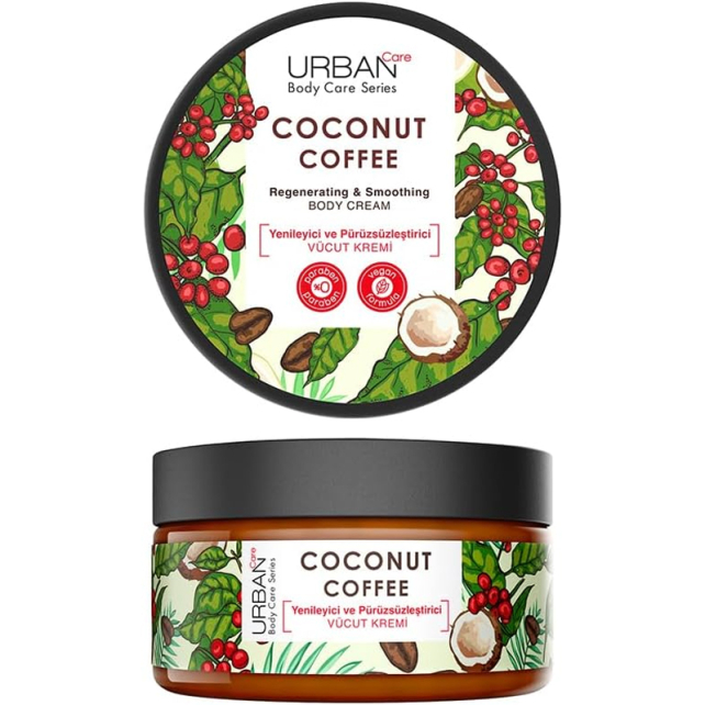 Urban Care Coconut Coffe Body Cream - Vücut Kremi 200ml - 1
