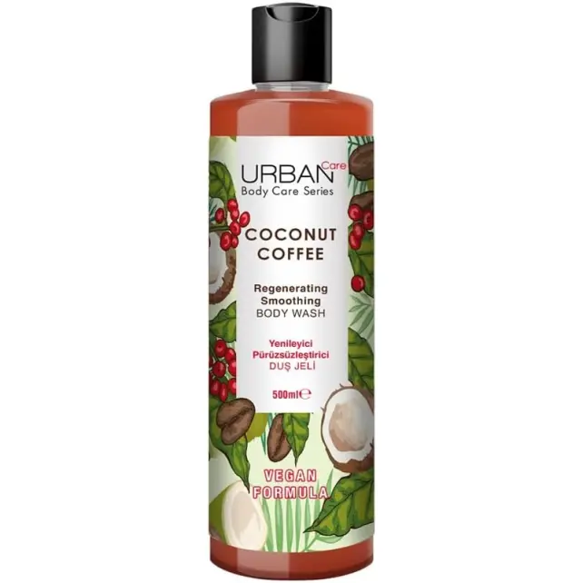 Urban Care Coconut Coffee Body Wash - Duş Jeli 500ml - 1